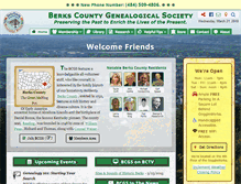 Tablet Screenshot of berksgenes.org